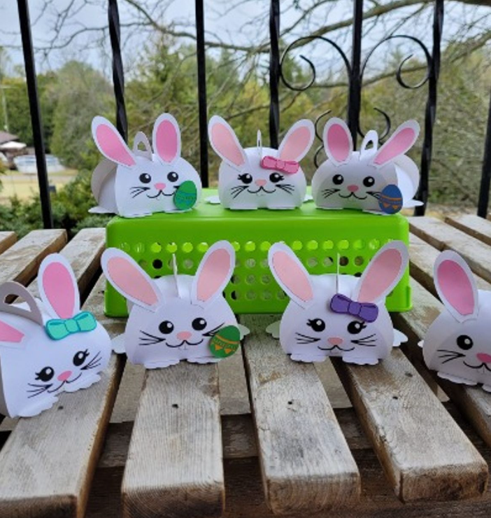 Cricut Bunny Boxes