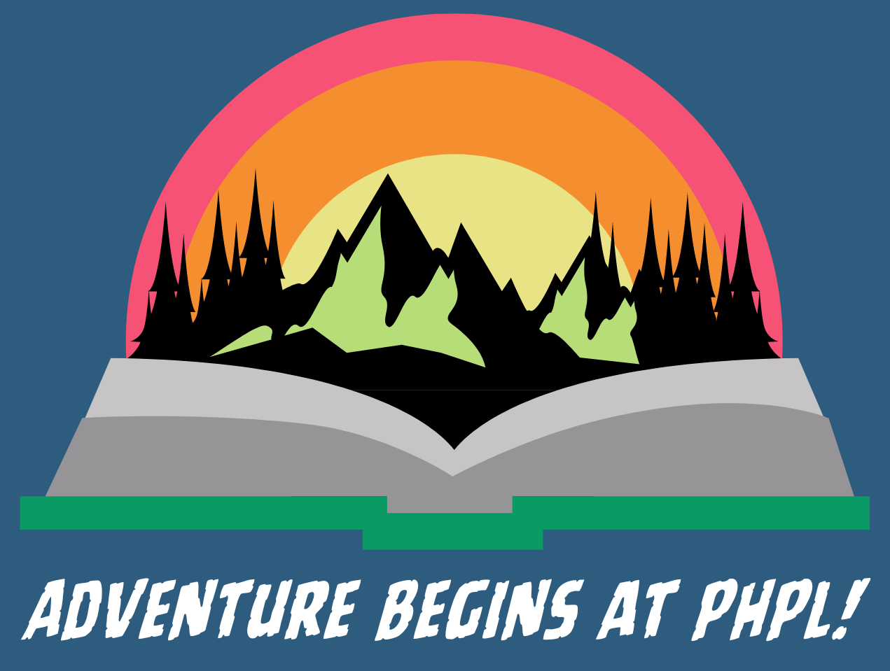 Adventure Begins At PHPL! SR 2024 Logo