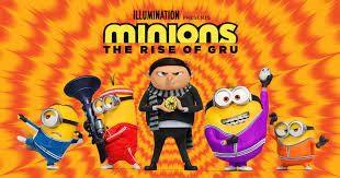 Official poster for the movie Minions: The Rise of Gru.