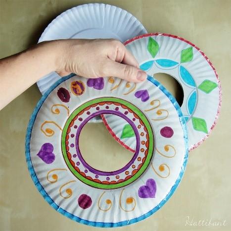 Paper Plate Frisbee