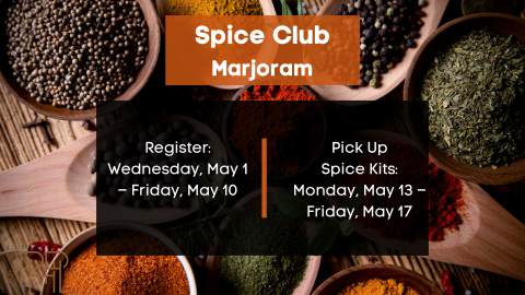Spice Club: Marjoram