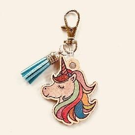 Unicorn keychain