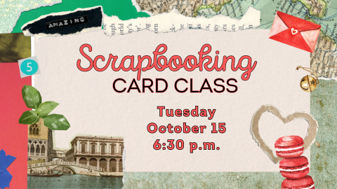 Scrapbooking card class