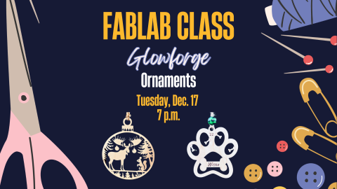 Fab Lab Ornaments Class