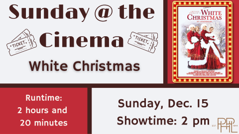 Sunday at the Cinema playing White Christmas