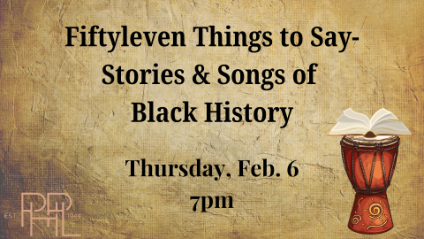 feb. 6 at 7 pm fiftyleven things to say