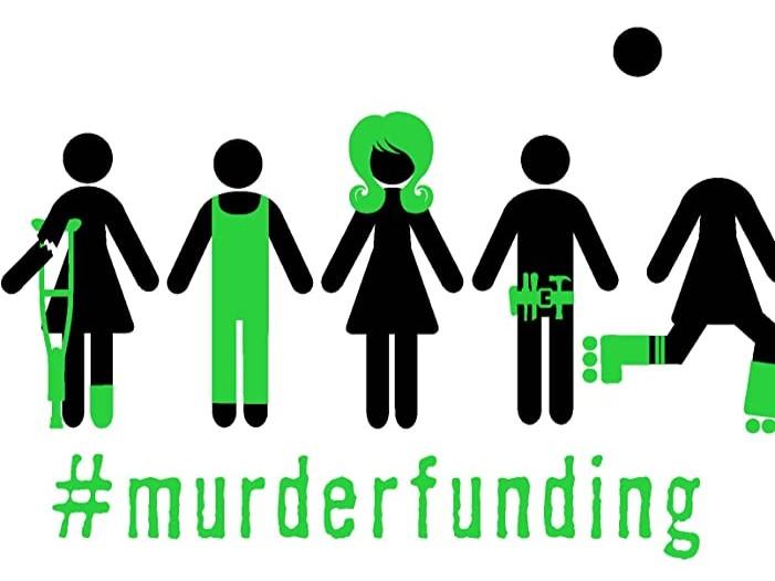 Cover of the book #murderfunding by Gretchen McNeil