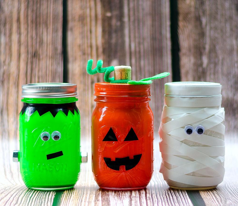 Halloween Mason Jars