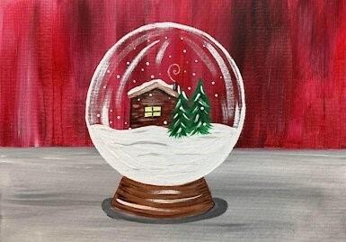 Follow Along Christmas Painting