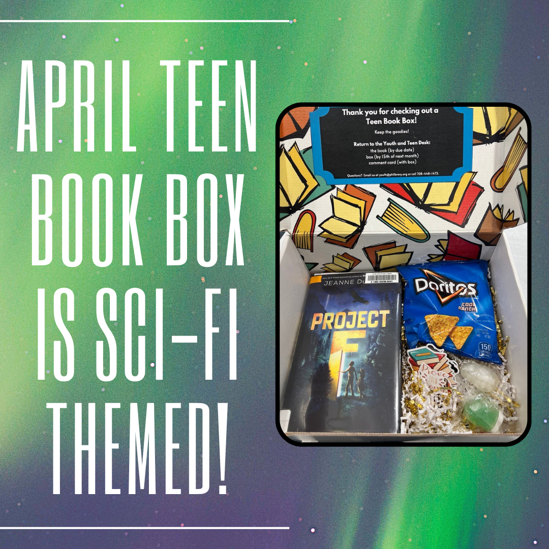 April Teen Book Box is Sci-Fi Themed