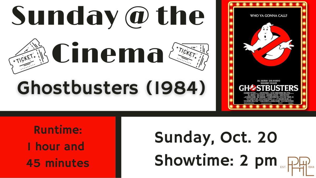 Sunday @ The Cinema: Ghostbusters (1984)