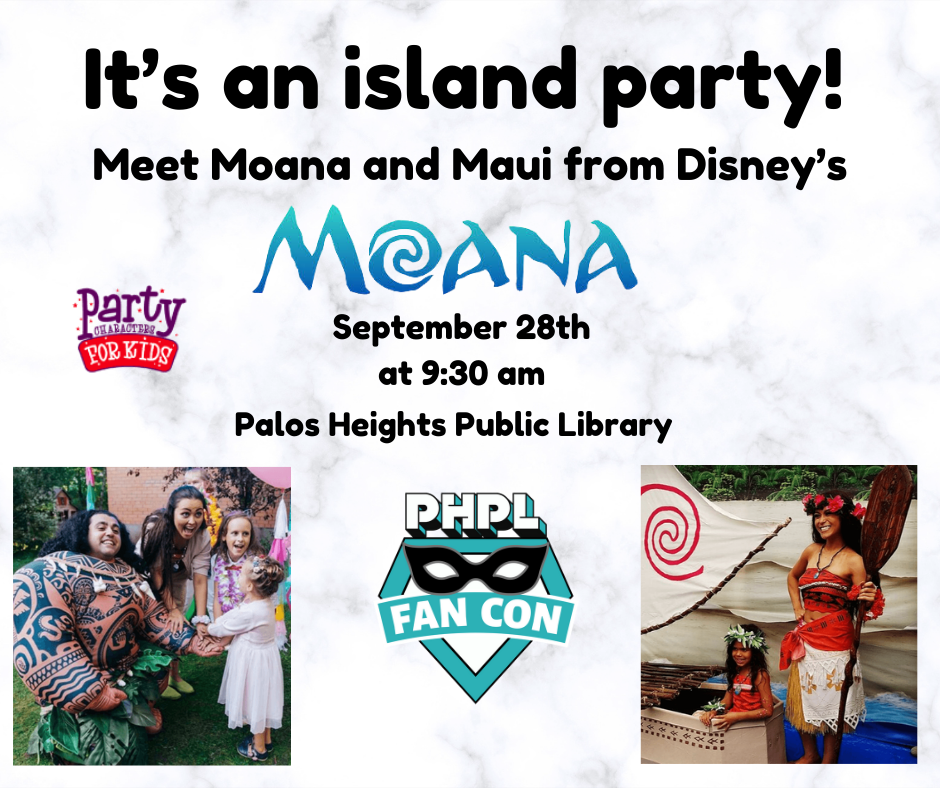 Luau with Moana and Maui