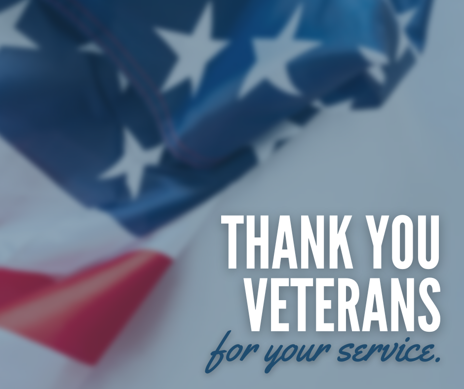 Thank You Veterans graphic