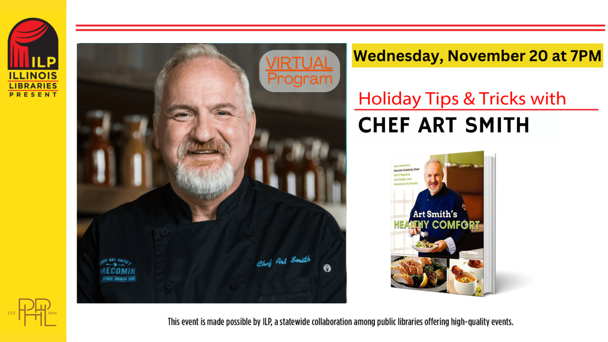 Illinois library presents holiday tips and tricks with chef art smith